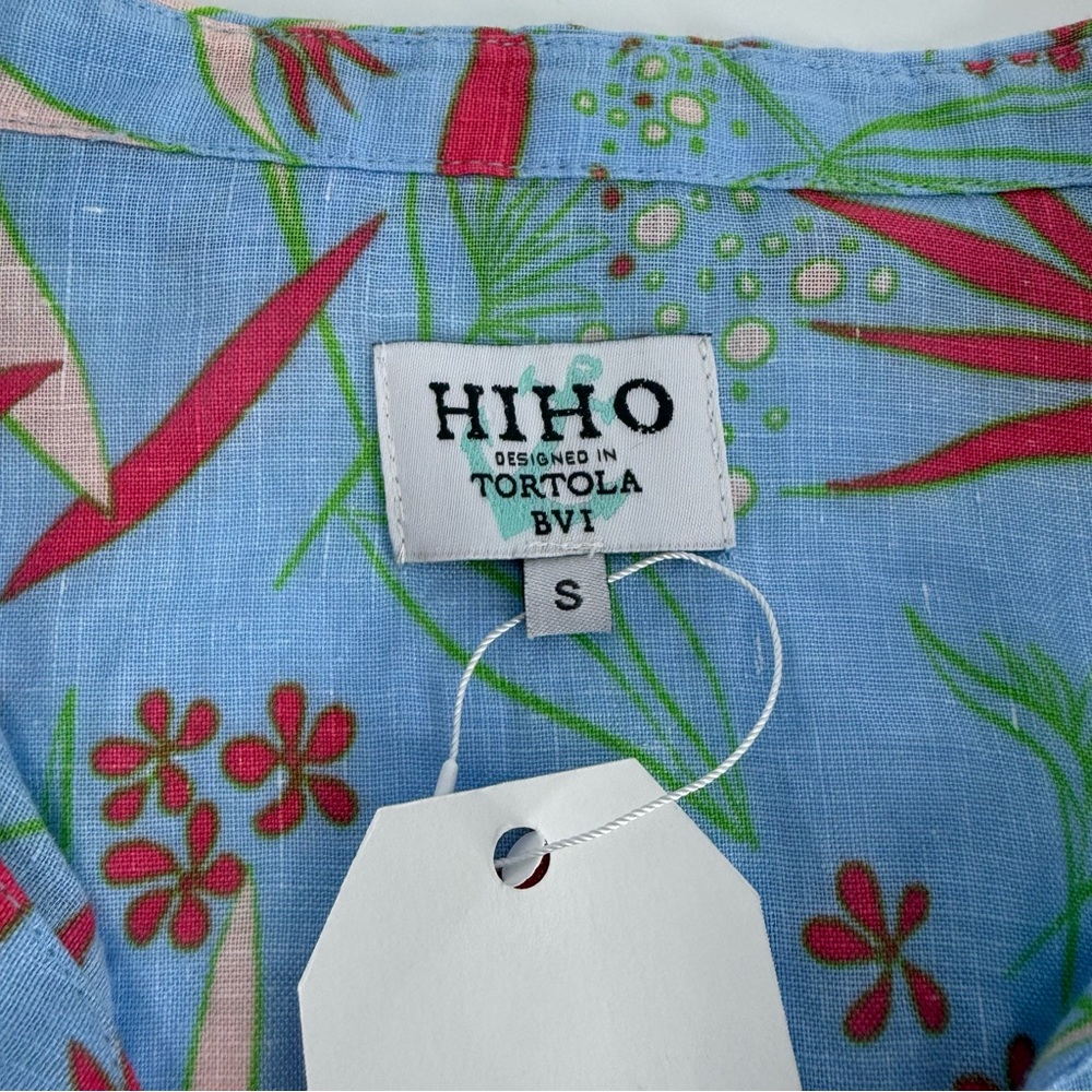 Hiho Floral Linen Midi Dress - Picture 13 of 13
